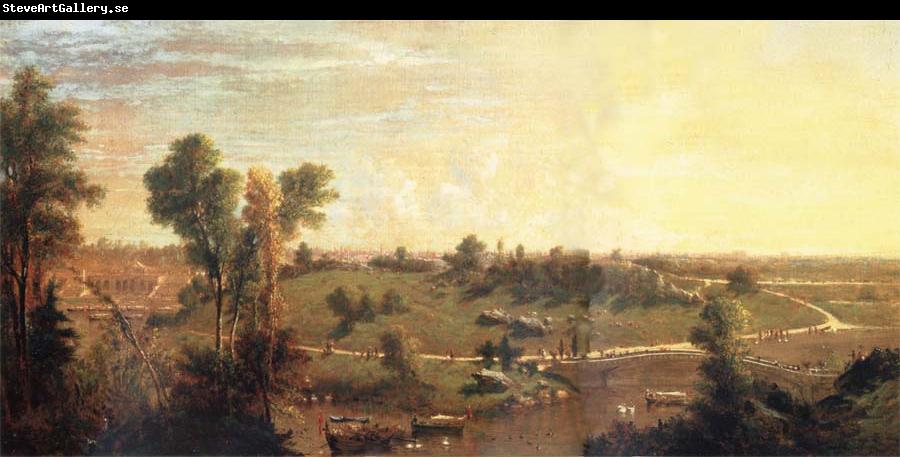 George Loring Brown View of Central Park